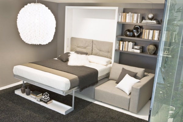 Практичное решение: Встроенная кровать — Дизайн и ремонт в квартире и доме